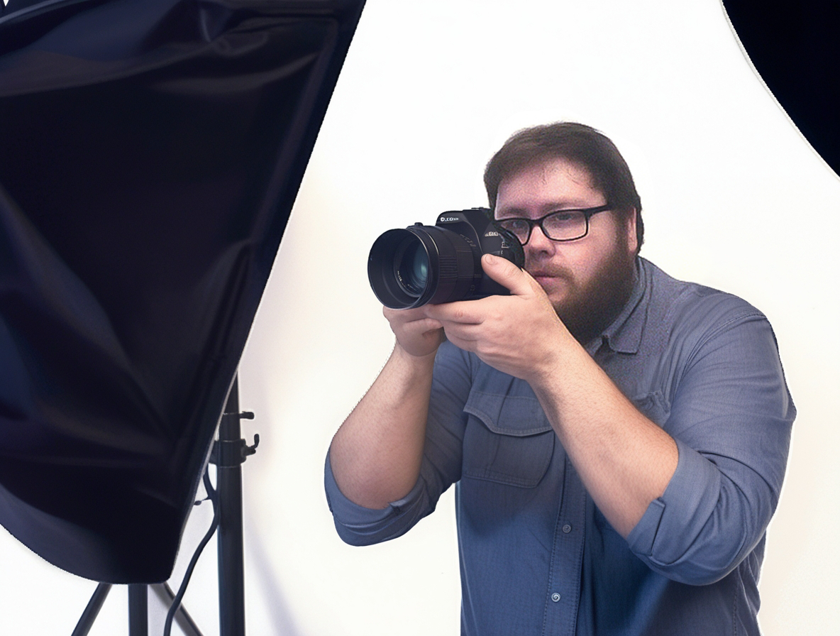 Behind the scenes photography